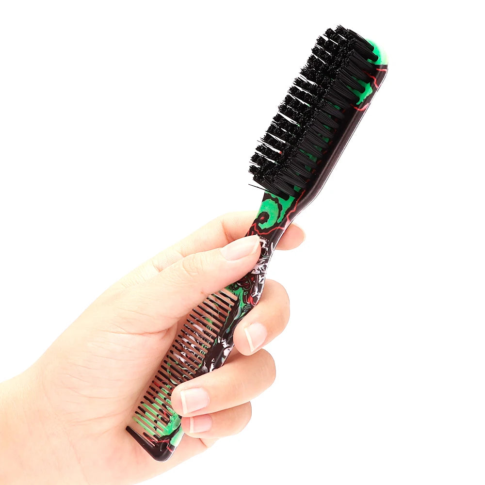 Pente dupla face para cabelo e barba