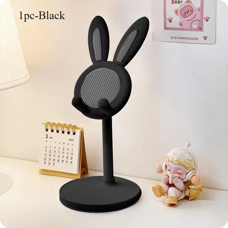Suporte de celular de mesa ajustável em altura