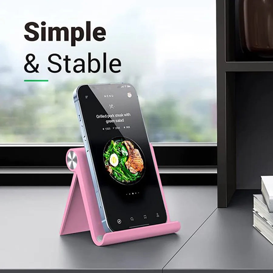 Suporte de celular de mesa dobrável