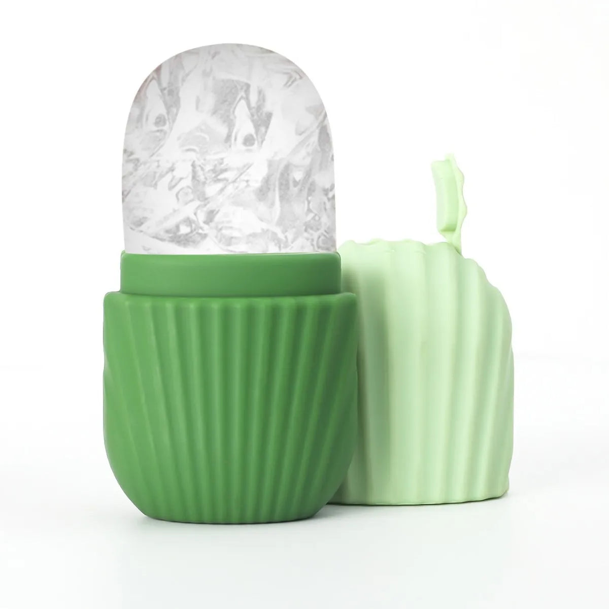 Rolo de gelo facial e gua sha (kit 1, 2 ou 3 peças)