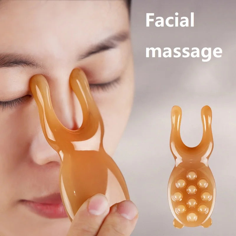 Rolo facial e gua sha de resina (1, 2 ou 3 peças)