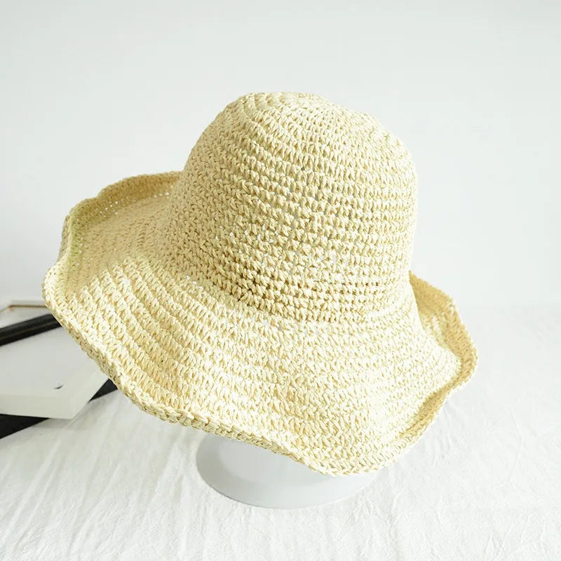 Chapéu de palha feminino para praia