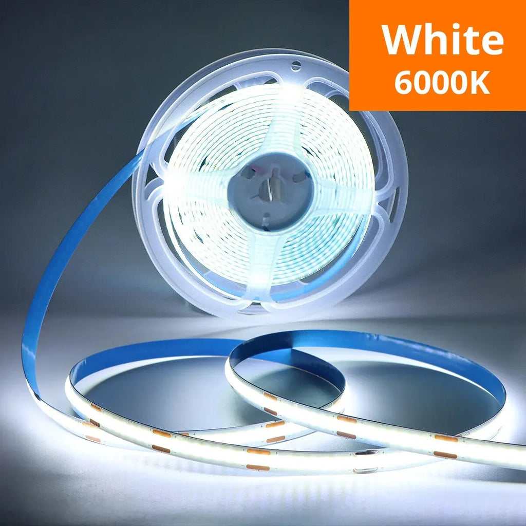 Fita LED COB USB com dimmer touch