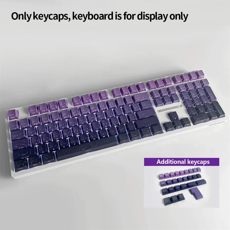 Kit de keycaps PBT para teclado mecânico