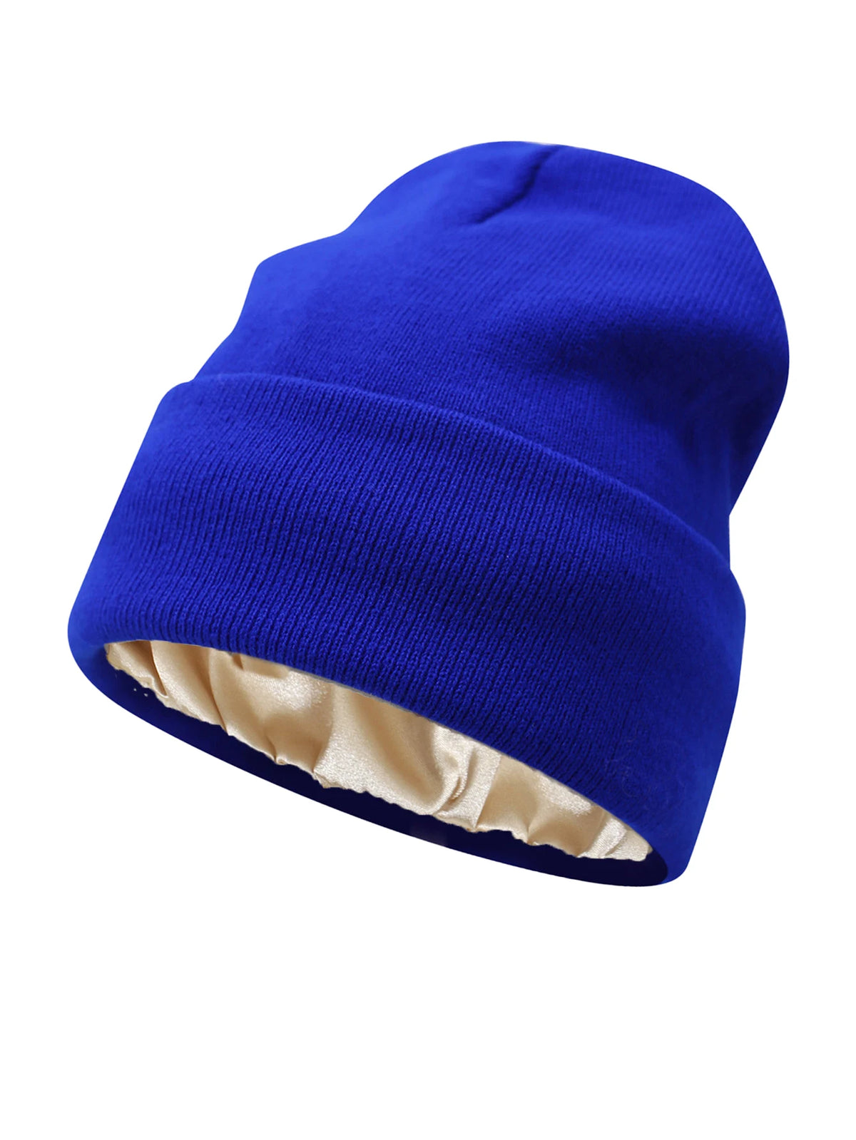 Gorro feminino forrado com cetim