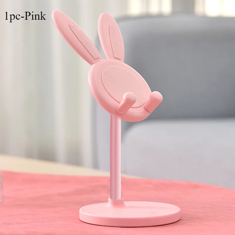 Suporte de celular de mesa ajustável em altura