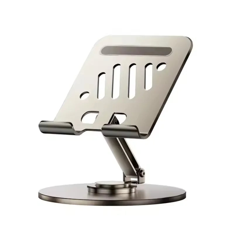 Suporte de mesa de alumínio para tablet e celular