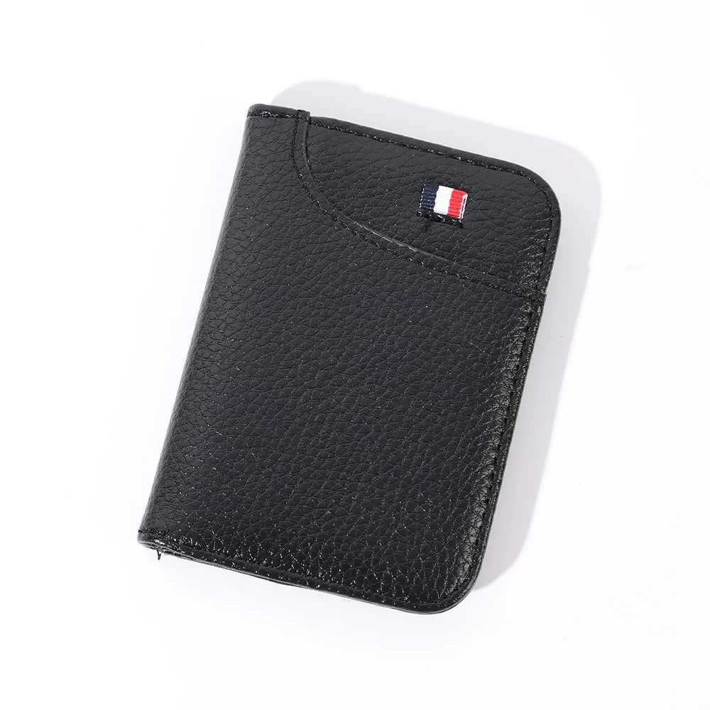 Carteira masculina slim porta-cartões
