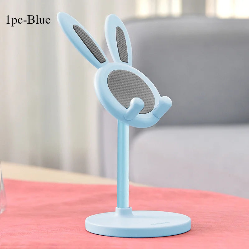 Suporte de celular de mesa ajustável em altura