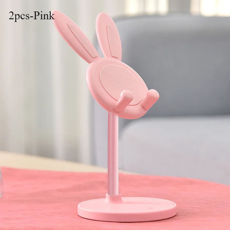 Suporte de celular de mesa ajustável em altura