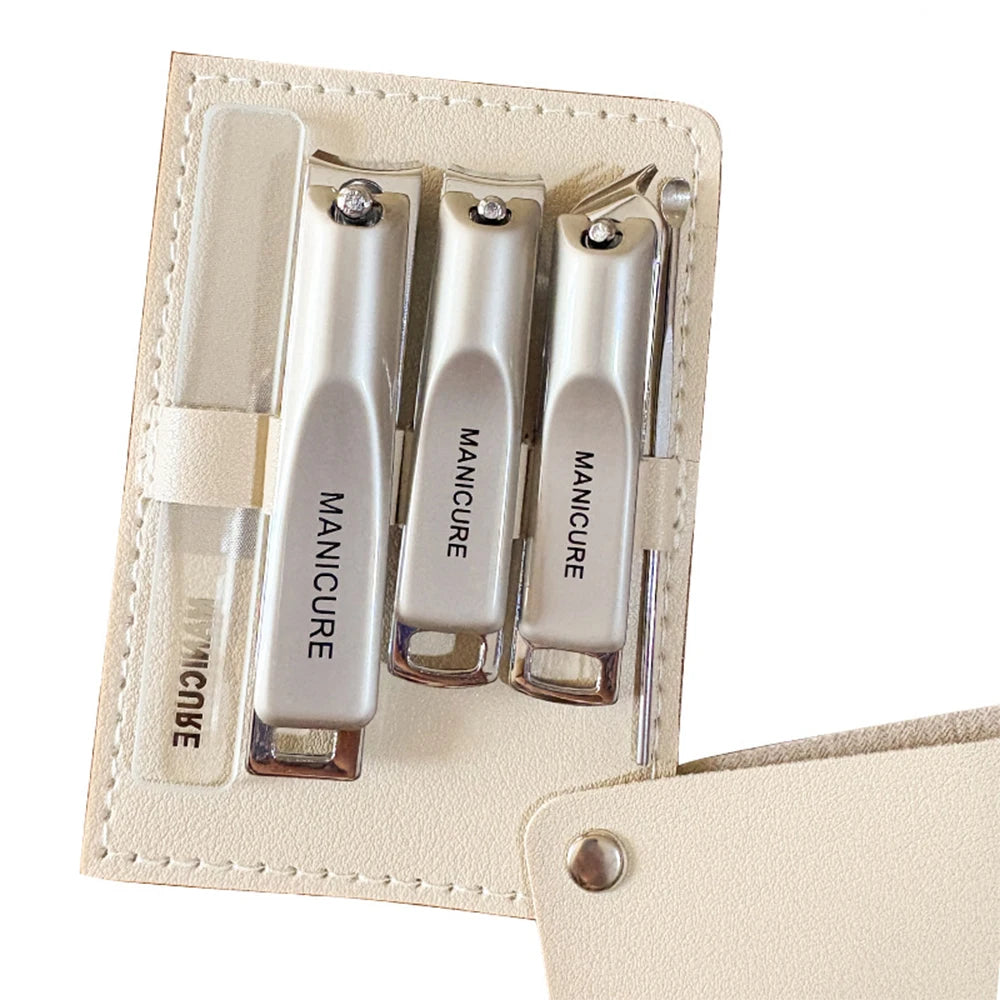 Kit manicure de bolso com cortador e lixa