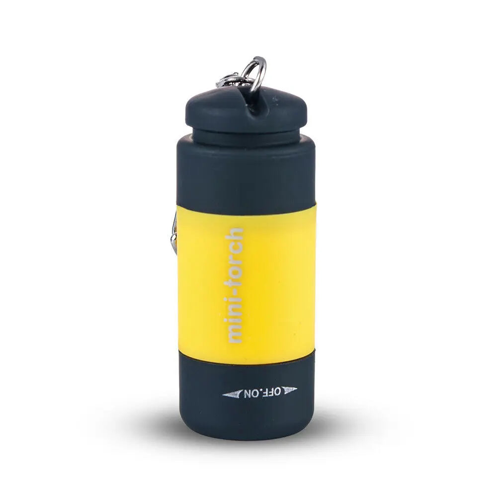 Mini lanterna LED chaveiro à prova d'água